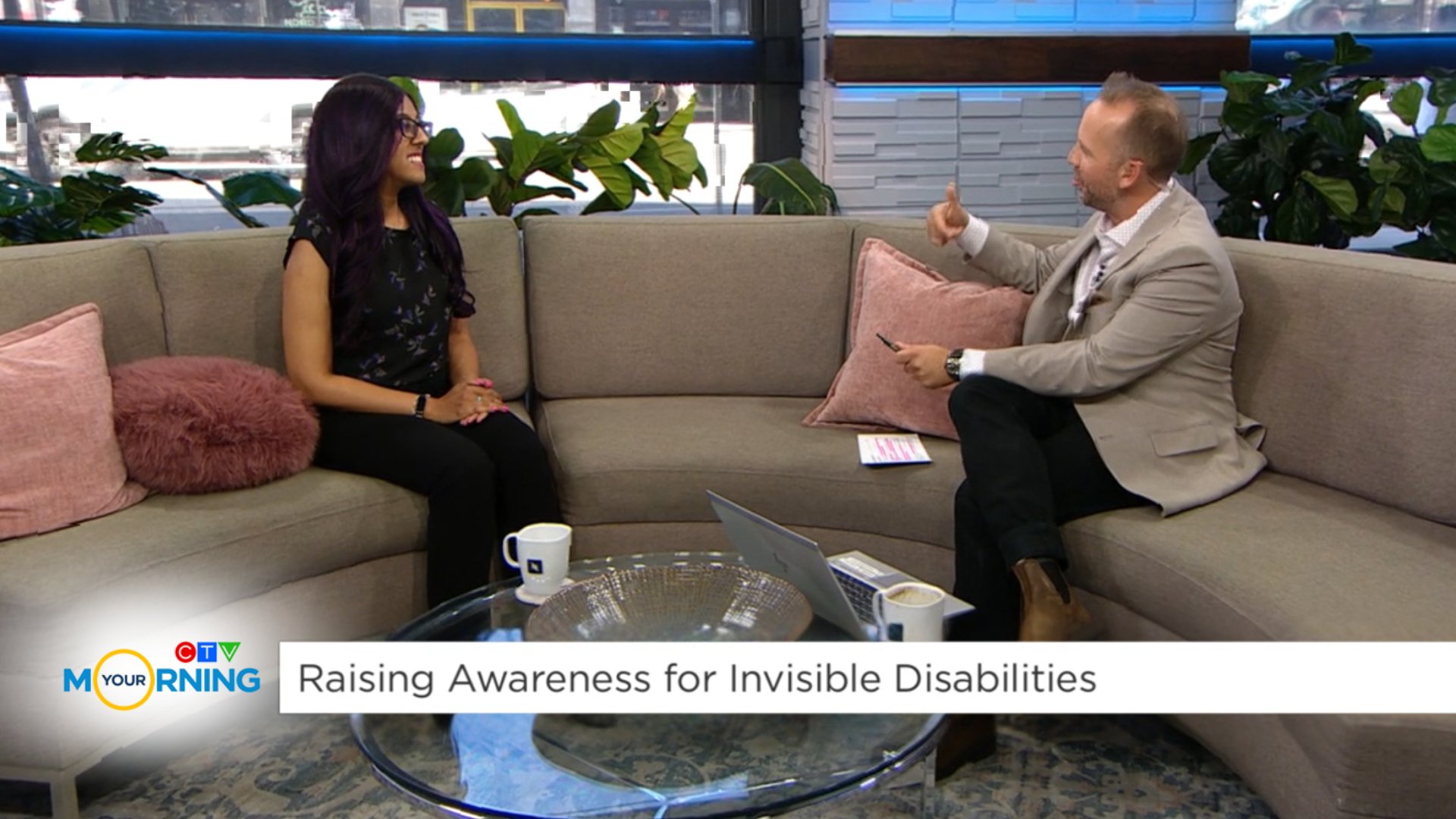 Lauren Pires on CTV Your Morning — Raising Awareness for Invisible Disabilities